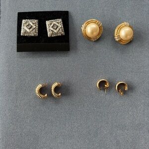 Costume Jewelry Clip-On/Post Earrings